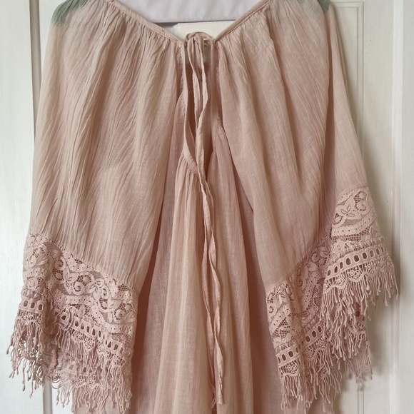 Scandal Italy Women's Pink Bohemian Top, One Size - Picture 1 of 13